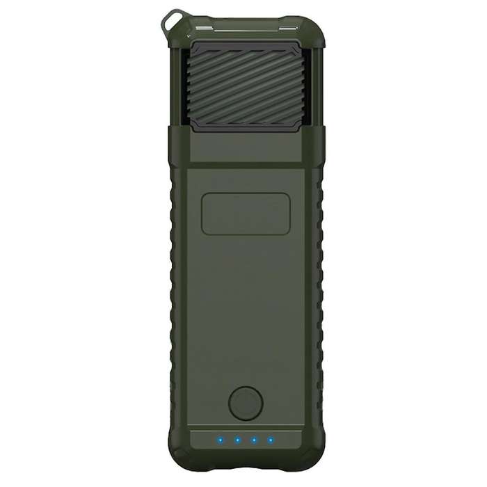 Dark Green Mosquito Repeller Portable Handheld Mosquito Repeller Lithium Battery Heated Electric Mos