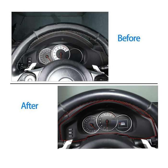 Dash Board Instrument Panel Trim Cover Black for 86 Brz 2012-2020 Car Interior Accessories Lhd