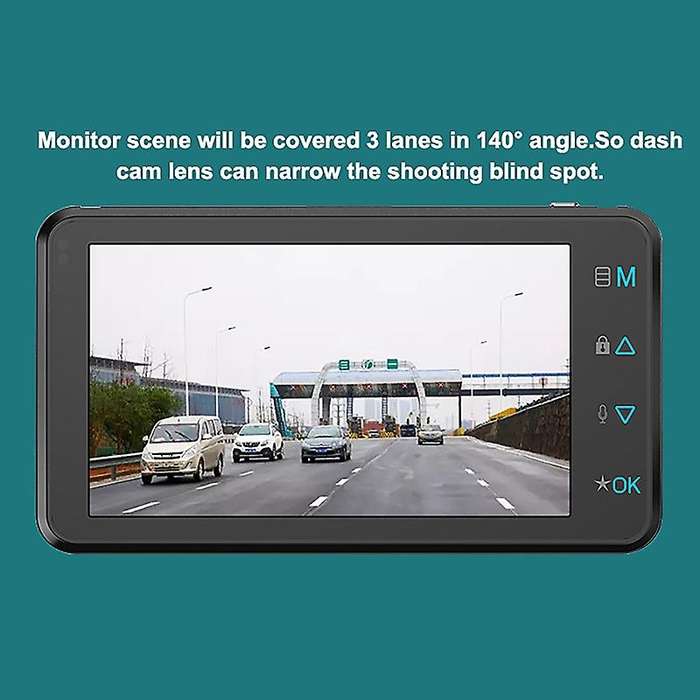 Dash Cam Car DVR Camera Full HD 1080P Drive Video Recorder Registrator Auto Dashboard Dashcam Black