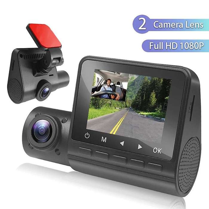 Dash Cam 1080P HD Car DVR with Rotatable Lens Motion Detection Night Vision Dashboard Camera Driving