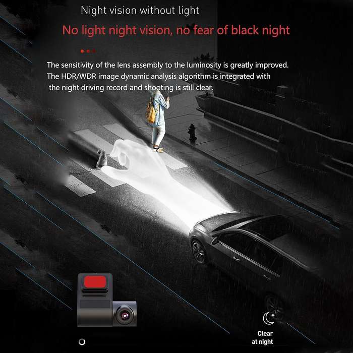 Dash Cam WiFi for Car 720P 30FPS Driving Recorder, Phone App Wide Angle Lens for - Golf 8G