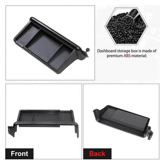 Dash Storage Tray for Telluride 2020-2024 Accessories,Dashboard Storage Box Screen Insert Tray Orga