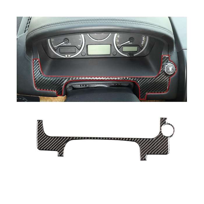 Dashboard Decorative Stickers Carbon Fiber for 2 2007-2012 Accessories