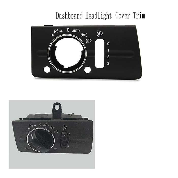 Dashboard Headlight Lamp Switch Cover Trim Replacement for W211 E Class 320 350 550 2003-2008 Type B