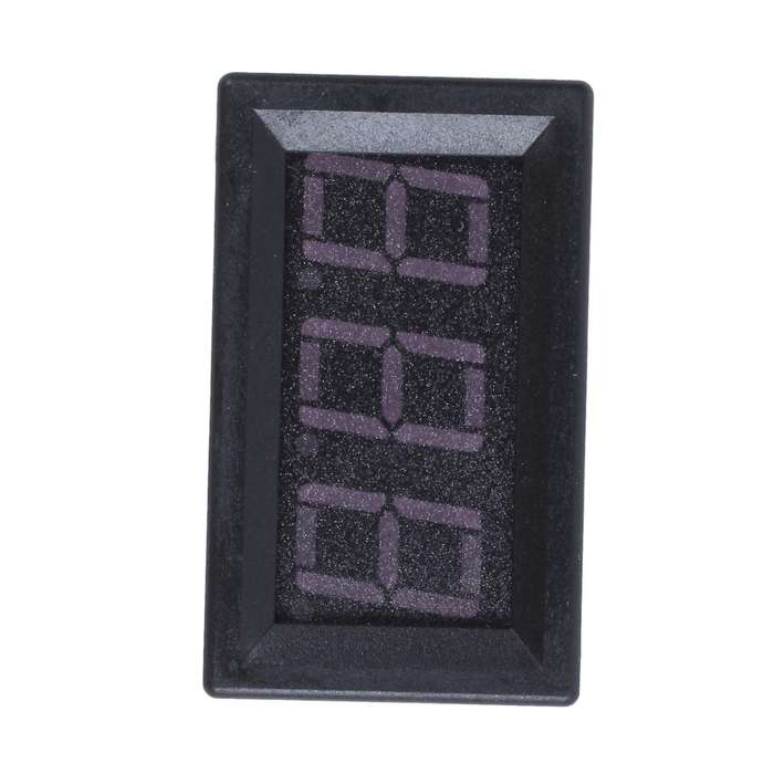 Dc 0-99.9v 3 Wire Led Digital Display Panel Volt Meter Voltage Voltmeter Car Motor - Red