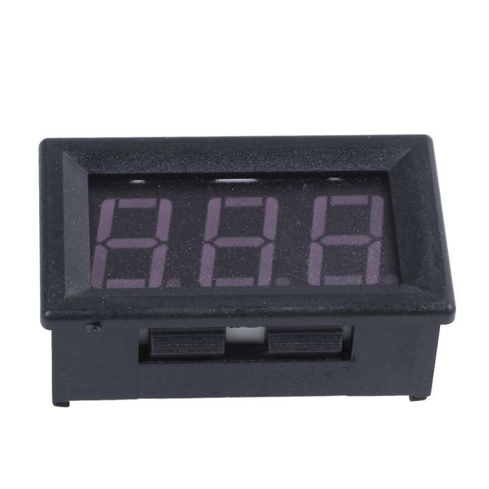 Dc 0-99.9v 3 Wire Led Digital Display Panel Volt Meter Voltage Voltmeter Car Motor - Red