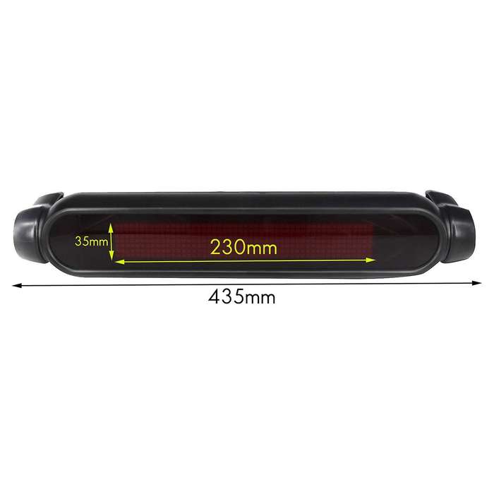DC12V Rotatable Remote Red Led Car Sign Programmable Scrolling Message Sign Board for Cars,Shop for