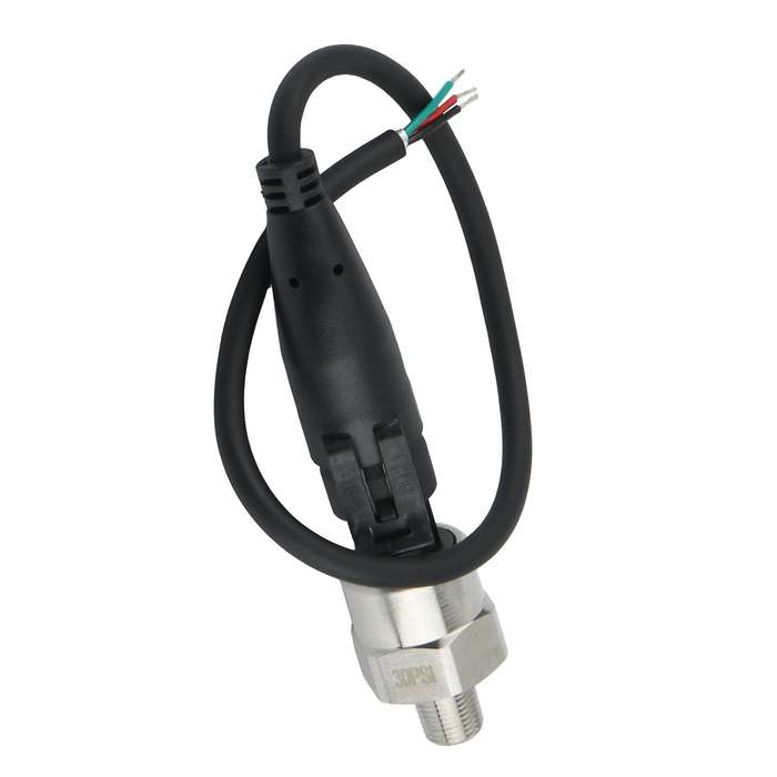 DC5V 1/8 NPT Pressure Transducer Transmitter Sensor Stainless Steel Oil Air Water 30 Psi