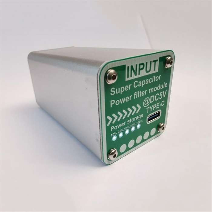 DC5V Super Capacitor Power Filter Module Supercapacitor Power Filter Type C Input Output for