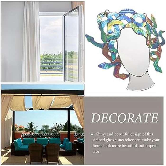Decoration Mirror,mirror Pendant, Hanging Mirror, Colorful Mirror (colorful)