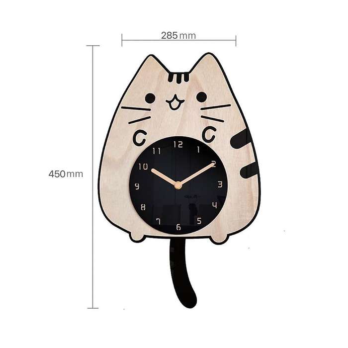 Decorative Wall Clock Living Room Household Cartoon Fashion Clock Modern Restaurant Art Clock Bedro