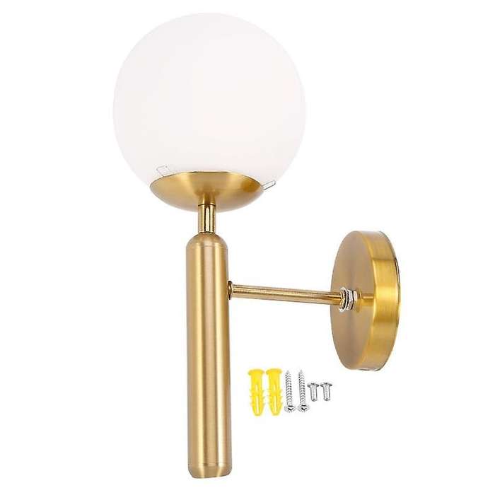 Decorative Led Wall Lamp Lighting Nordic Glass Ball Chandelier Bathroom Mirror Light Gold Modern Ro