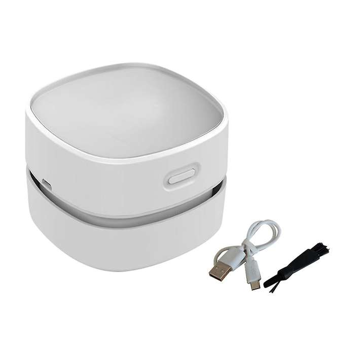 Desktop Vacuum Cleaner Mini Vacuum Cleaner Usb Rechargeable High Suction Durable for Desktop Drawer