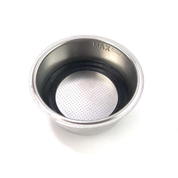 Detachable Stainless Steel Coffee Filter Basket Strainer Coffee Machine Accessories Office(2 Pack)