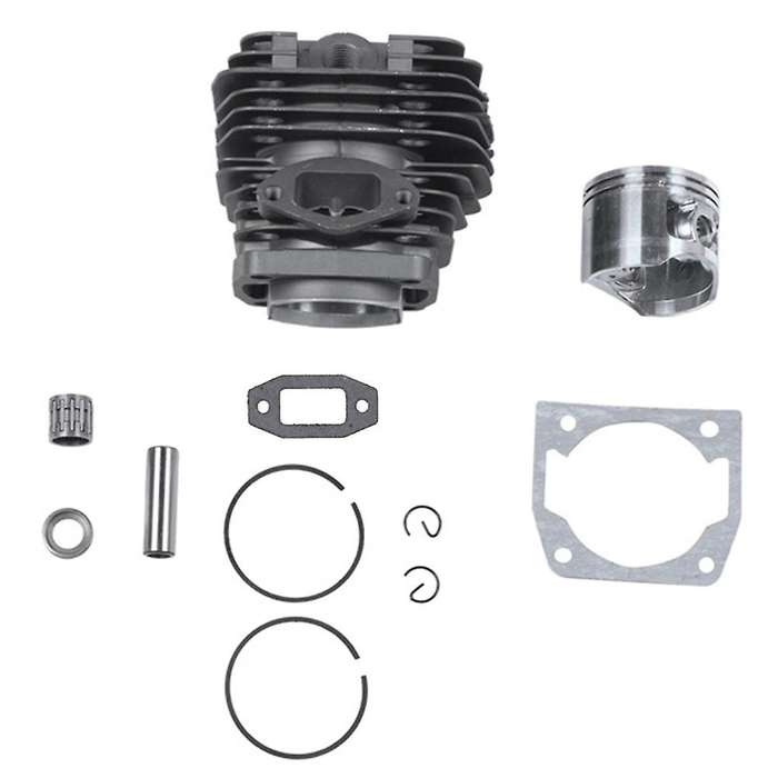Diameter 45mm Chainsaw Cylinder and Piston Set Fit for 52 52Cc Chainsaw Spare Parts for Gasoline/Oil