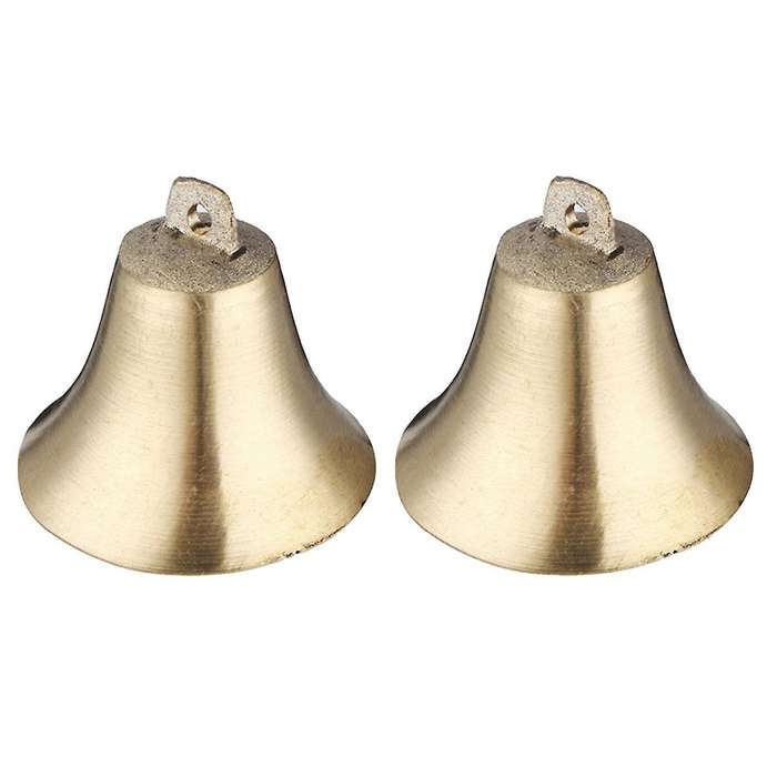 Diameter 5.2CM Christmas Sleigh Bell Ornament Bell Christmas Dinner Bell School Call Bell