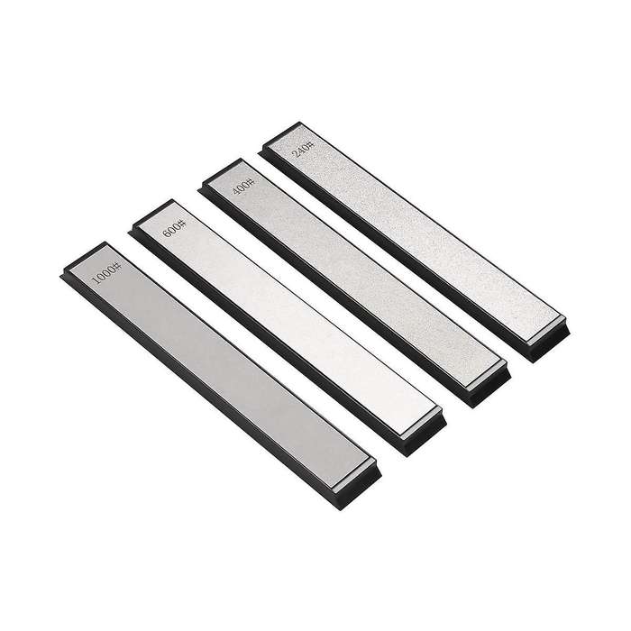 Diamond Sharpening Plate Set 4 Pcs Grit 240/400/600/1000 Knife Sharpener Stone,knife Sharpening Sto