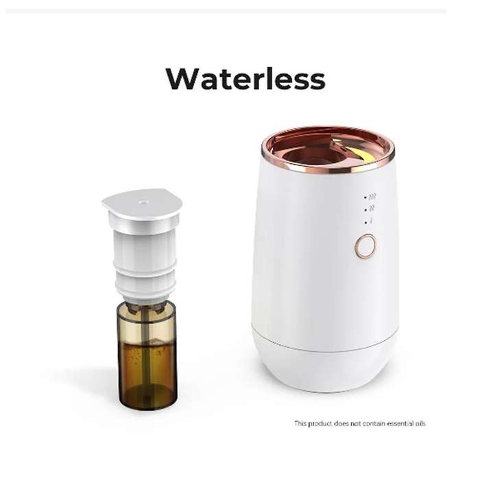 Diffuser Car Air Freshener Start-Off Function USB Rechargeable Essential Oil Diffuser 9 Color Light