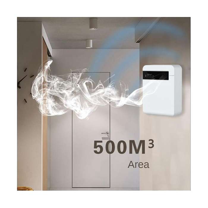 Diffuser Home Diffuser Hotel Wifi/bluetooth Diffuser Smart Essential Oil Machine Eu Plug Black