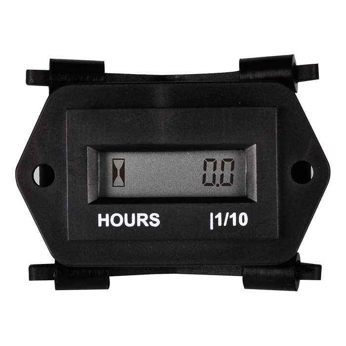 Digital Hour Meter for Lawn Mower Generator Motocycle Farm Tractor Marine Compressor Outboards Chain
