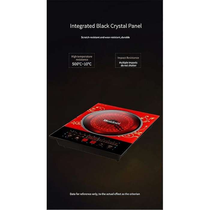 Digital Electric Portable Induction Cooktop Countertop Burner with 8 Power &Temperature Settings Low