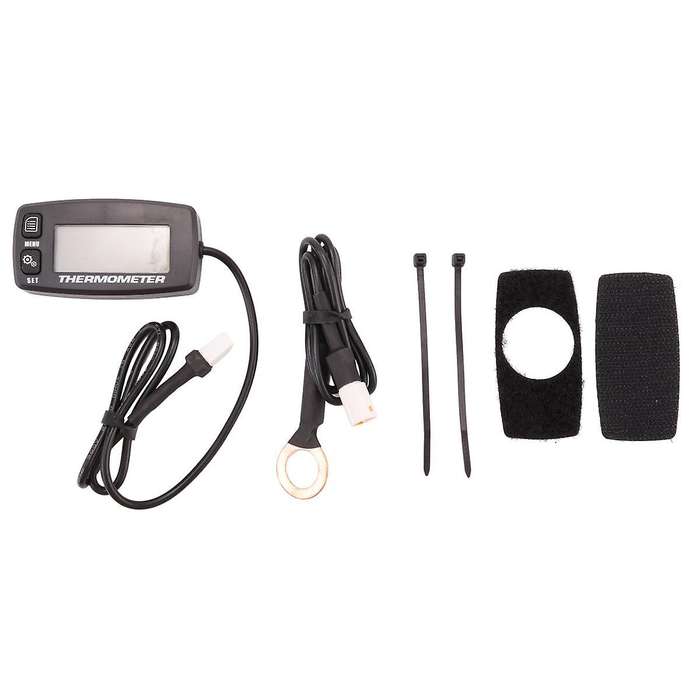 Digital LCD Engine Temperature Gauge Over-Temperature Alert with Sensor RL-TS002 for Motorcycle Dirt