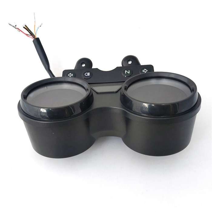 Digital LCD Odometer Speedometer for YBR 125 with Mobile USB Charge RPM Dashboard