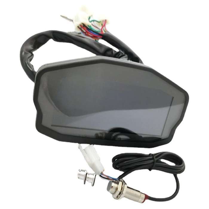 Digital Motorcycle Speedometer LED Dashboard RPM for