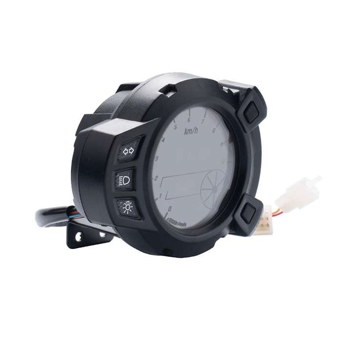 Digital Tachometer Motorcycle Tachometer Meter Odometer for BWS125 DC 12V
