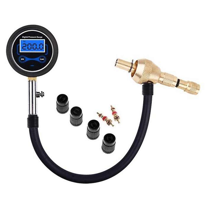 Digital Rapid Tire Venting Machine Car and Truck Tire Gauge Digital Pressure Gauge for Pressure Meas
