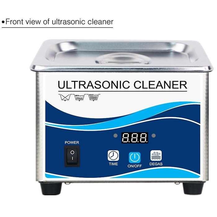 Digital Ultrasonic Cleaner 35W Sonicator Bath 40Khz Degas for Jewelry Glasses Jade Necklace Washer E