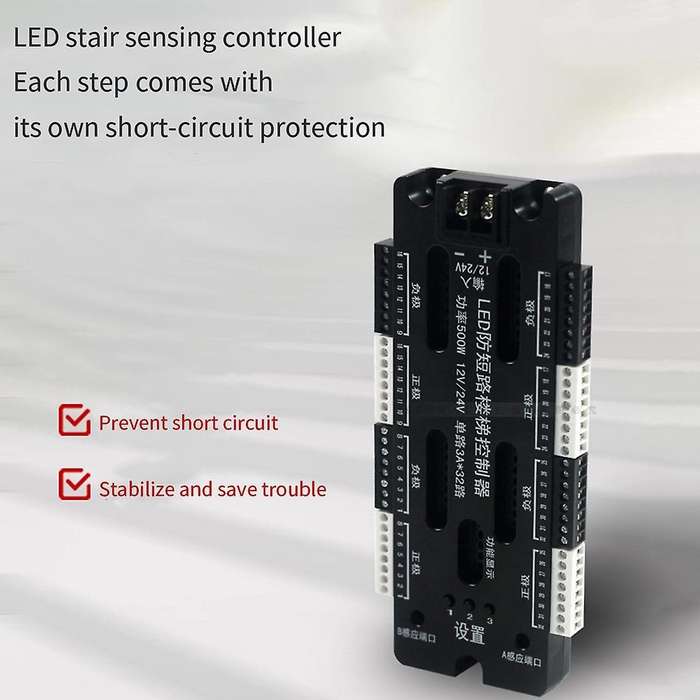 Dimmable Flexible Smd 2835 Light Pir Motion Sensor Steps Stair Dimming Wireless Staircase Controller