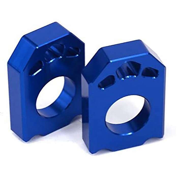 Dirt Bike Rear Hub Adjuster for 85 / 125-450sx / -f / Xc / Xc-f Blue