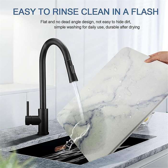 Dish Drying Mats for Kitchen Counter,ultra Absorbent,fast Drying,non-,heat Resistant Mat 15.7x11.8 I