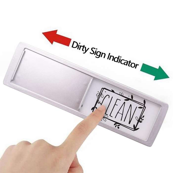 Dishwasher Magnet Clean Dirty Sign Indicator, Universal Kitchen Dishwasher Refrigerator Magnet, Str