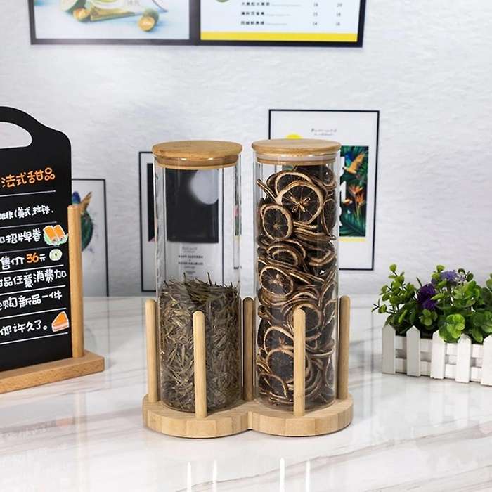 Disposable Cup Storage Holder Rack Shelf Water Tea Cups Wood Dispenser with Stick Mug Display Stand