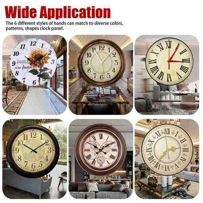Diy Clock Quartz Clock Movement Mechanism Glowing Hands Quartz Clock Motor Kit for Clock Replacemen