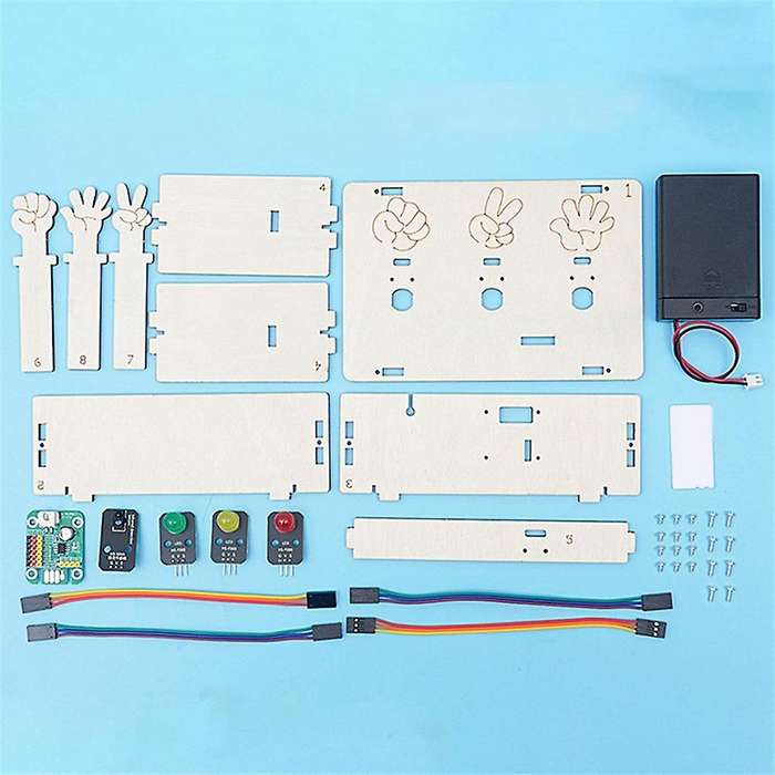 Diy Handmade Small Craft Smart Guessing Machine Learning Aids Science Class Steam Experiment Kit