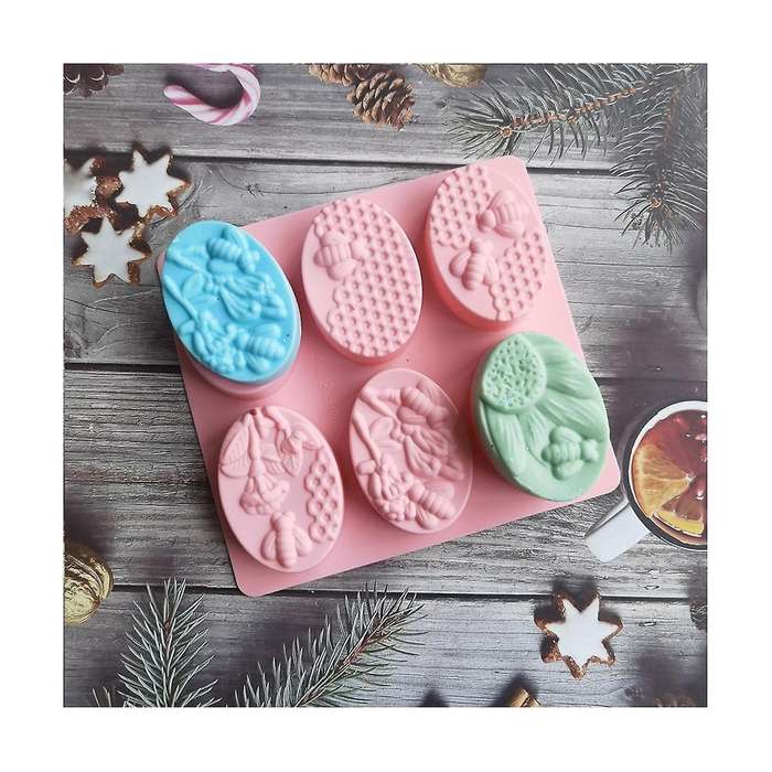 Diy Handmade Soap Mold Oval Honeycomb Silicone Mold Handmade Soap Mold Supplies Classic Handmade Si