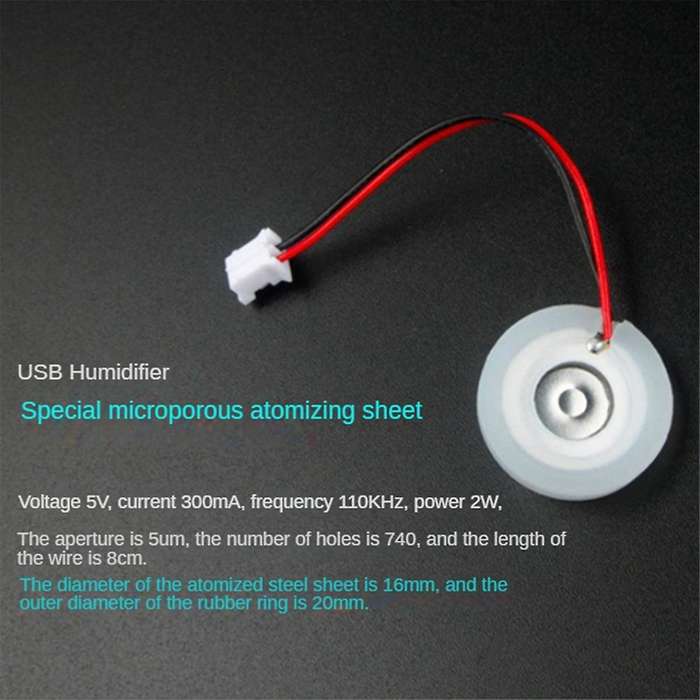 DIY Mist Maker and Driver Kit USB Humidifier Circuit Board STG Atomizer Controllable Humidity Timing