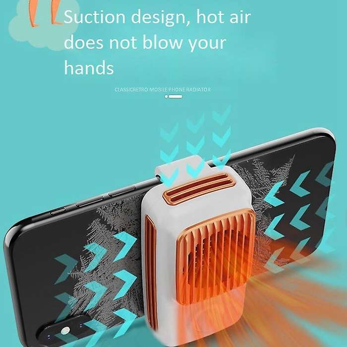 DL03 Phone Cooler 3 Gears Adjustable Semiconductor Radiator Gamer Cooling Fan for Mobile Phone for P