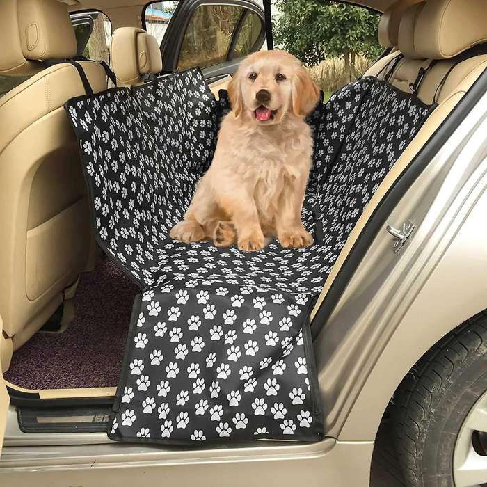Dog Cover for Car Back Side Protection, Washable Waterproof Detachable Dog Cover Car Protector