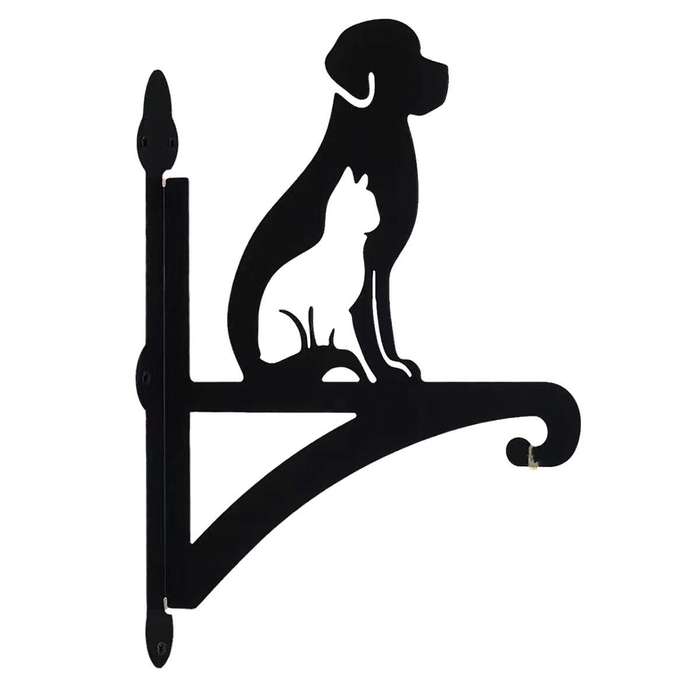 Dog Hanging Plant Hanger Bracket for Bird Feeders, Suitable for Wind Chimes, Flower Pots and Lantern