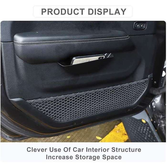 Door Handle Storage Organizer Trays Grab Handle Box Interior Accessories for Wrangler JL 2018-2020 a
