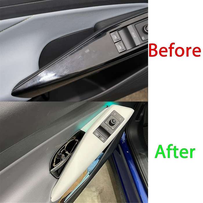 Door Handle Storage Box for Id.4 Id4 2021-2023 Door Handle Armrest Tray Organizer Interior Accessori