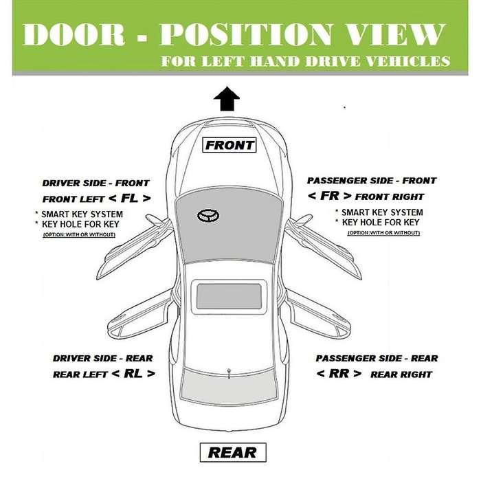 Door Handles Chrome Interior Inside Inner Front Rear Driver Passenger Side for Accord 1994-1997