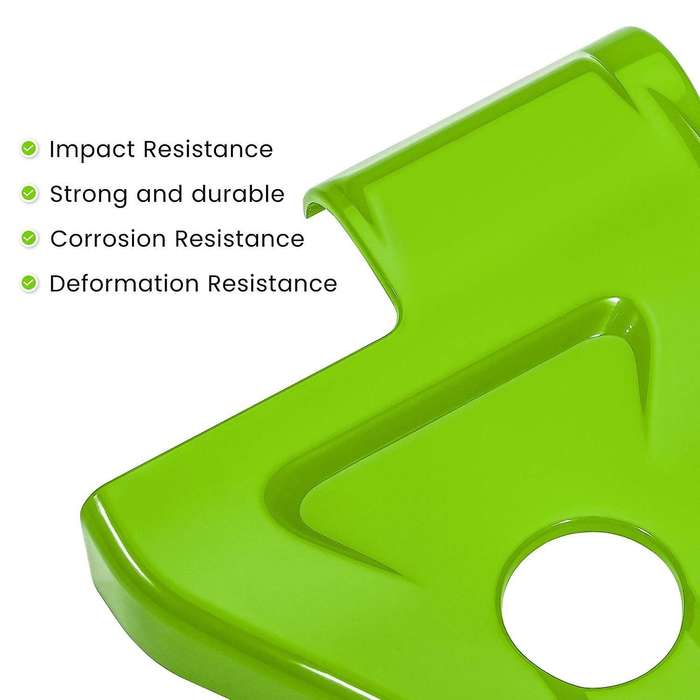 Door Hinge Cover Trim for 2018-2021 JL JLU JT Car Exterior Accessories, Green 8PCS