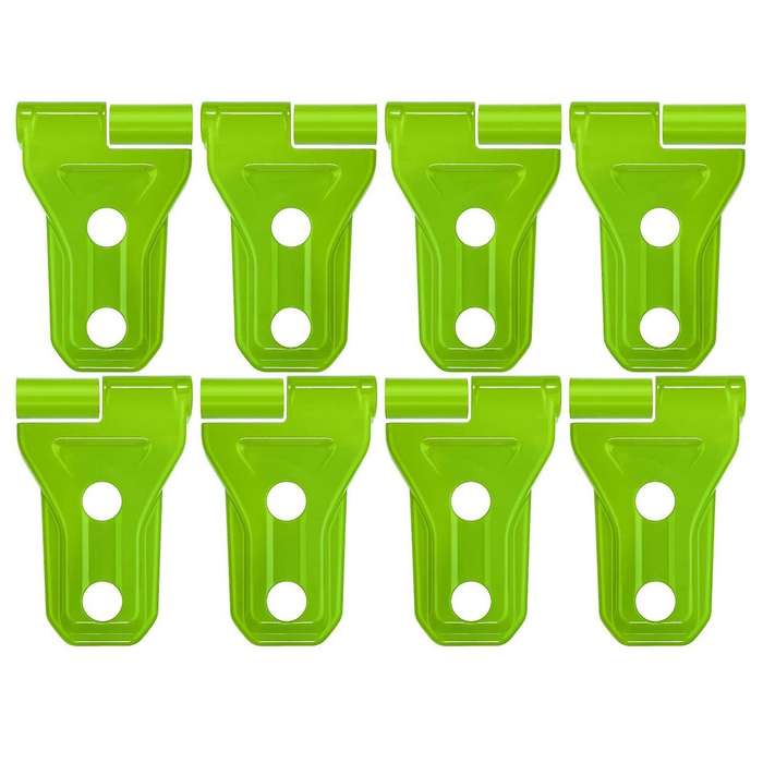 Door Hinge Cover Trim for 2018-2021 JL JLU JT Car Exterior Accessories, Green 8PCS