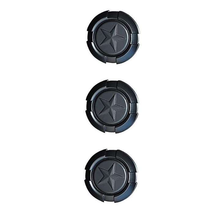 Door Key Trim Cover for 1997-2022 Wrangler Tj Jk Jl & Jt, Black, Pentagram