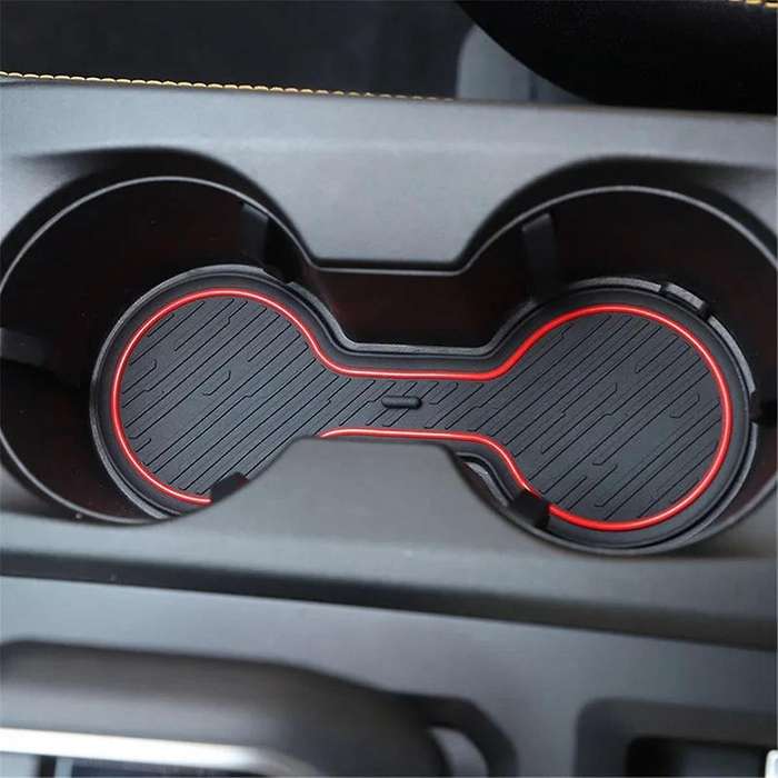 Door Slot Mat for 2023 2024 Door Compartment Cup Center Console Liners Accessories